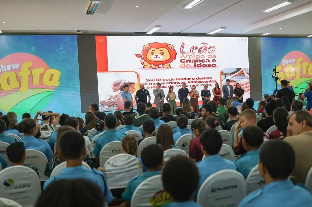 Show Safra sedia lançamento da Campanha “Leão Amigo da criança e do idoso”
