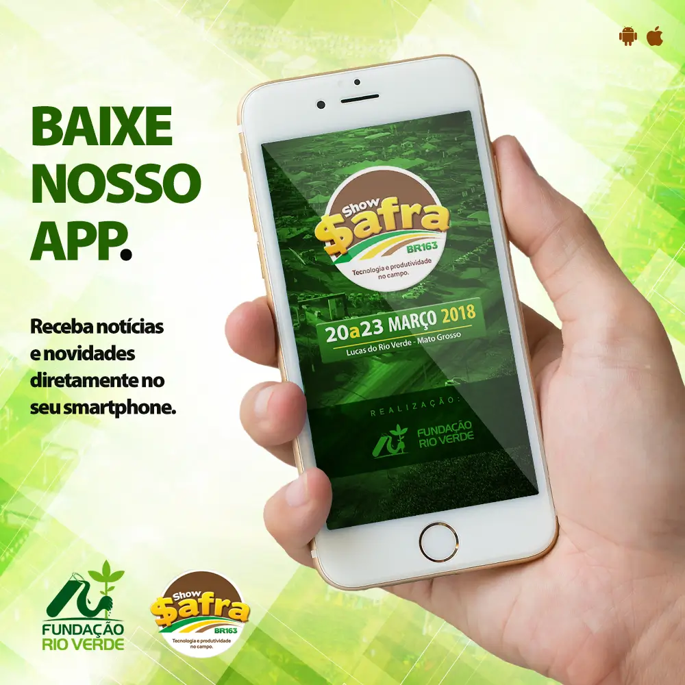 Novo aplicativo oferece importantes serviços aos participantes do SHOW SAFRA