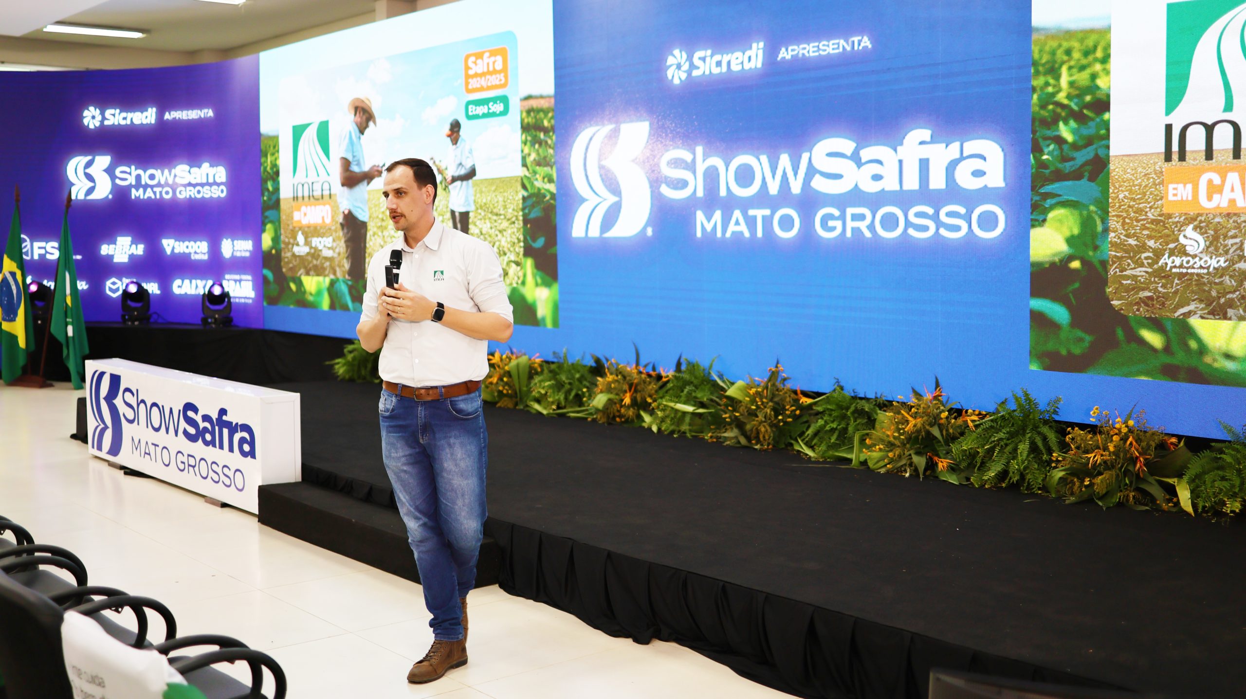 IMEA apresenta raio-x da safra de soja em palestra no Show Safra Mato Grosso